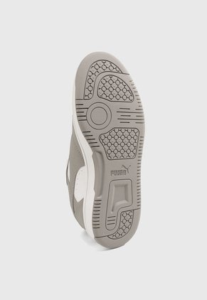Tenis Lifestyle Blanco-Gris Puma Rebound v6 Low