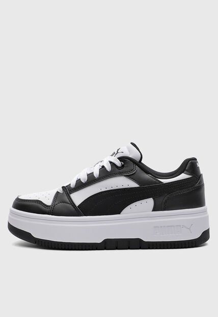 Tenis PUMA Rebound Femme Low Blanco