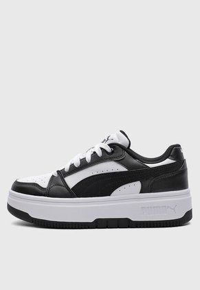 Tenis PUMA Rebound Femme Low Blanco