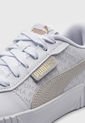 Tenis Lifestyle Blanco-Beige-Dorado Puma Carina 2.0 Logobsession de Puma