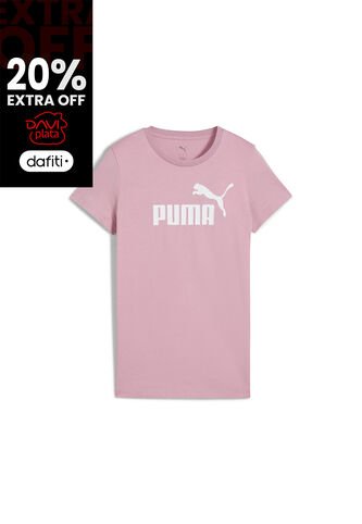 Camisas Deportivas Puma Originales Ess No. 1 Logo Rosa Mujer Puma