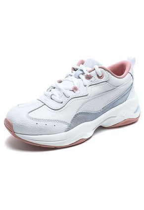 Tenis Lifestyle Blanco-Rosa-Azul Puma Cilia Lux