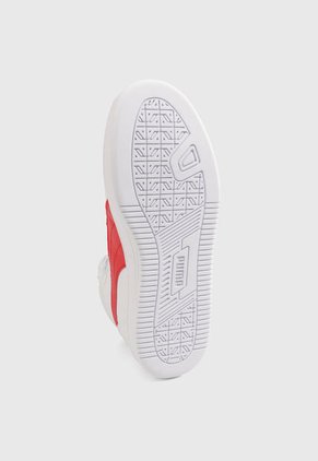 Tenis Lifestyle Blanco-Rojo-Negro Puma Caven 2.0 Mid