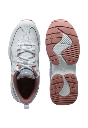 Tenis Lifestyle Blanco-Rosa-Azul Puma Cilia Lux