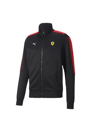 Chaqueta Negra Puma Scuderia Ferrari Race T7 Hombre