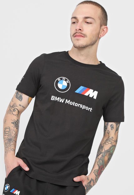 Cambios de Halar manzana Camiseta Negro-Blanco-Azul-Rojo Puma BMW M Motorsport Essentials - Compra  Ahora | Dafiti Colombia