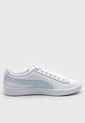 Tenis Lifestyle Blanco-Celeste Puma Vikky v3 Leather de Puma