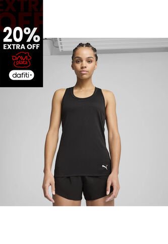 Camisas Deportivas Puma Tad Essential Sleeveless Negro Mujer Puma