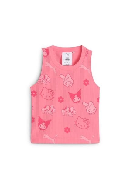 Camisa Deportiva Puma Original X Hello Kitty Rosa Niñas