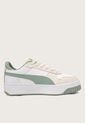 Tenis Lifestyle Blanco-Verde-Marfil PUMA Carina Street de Puma