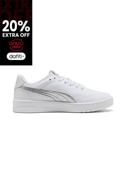 Tenis Deportivos Puma Original Court Lally Blanco Para Mujer