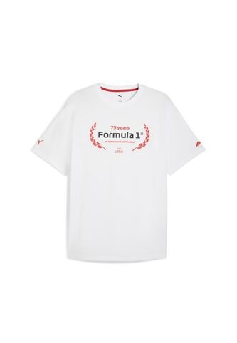 Camisa Deportiva Puma Original F1 Essentials Blanco Hombre Puma