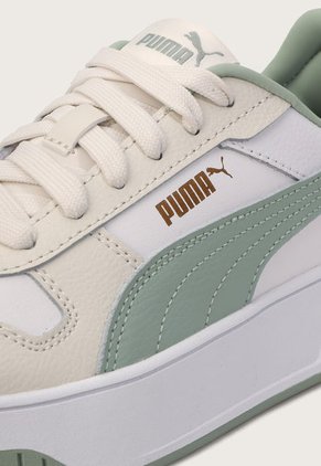Tenis Lifestyle Blanco-Verde-Marfil PUMA Carina Street