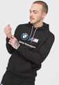 Buzo Negro-Blanco-Azul-Rojo Puma Bmw Mms Ess Fleece de Puma