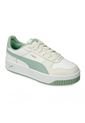 Tenis Casuales Blanco-Verde Puma Carina Street Mujer de Puma