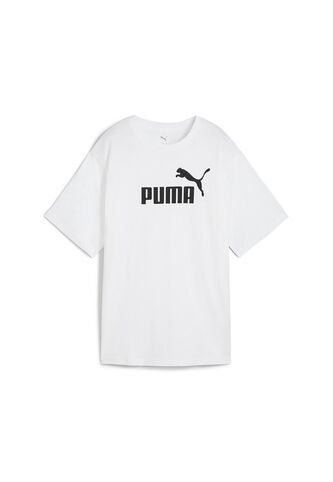 Camisa Deportiva Puma Metallic No. 1 Logo Blanco Mujer Puma
