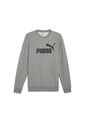 Hoodie Puma Original Ess No. 1 Logo Crew Tr Gris Hombre de Puma