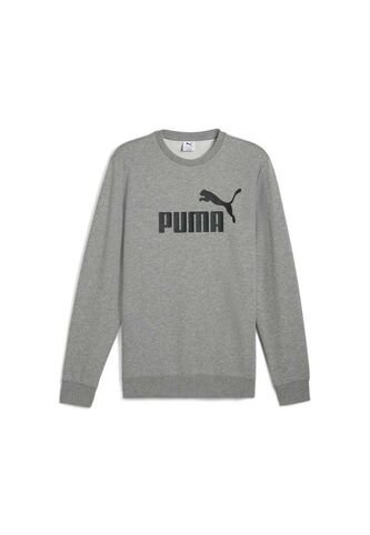 Hoodie Puma Original Ess No. 1 Logo Crew Tr Gris Hombre Puma