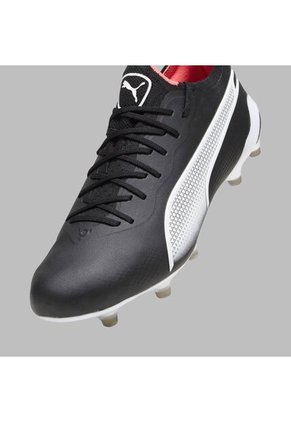 Guayos Puma Hombre King Ultimate FG/AG - Negros/Blanco