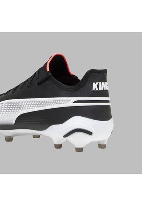Guayos Puma Hombre King Ultimate FG/AG - Negros/Blanco