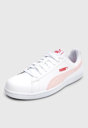 Tenis Lifestyle Blanco-Palo Rosa-Coral Puma Up