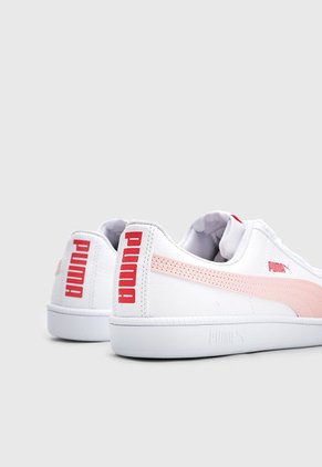 Tenis Lifestyle Blanco-Palo Rosa-Coral Puma Up
