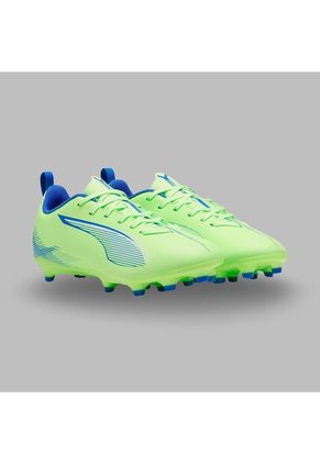 Guayos Puma Kids Ultra 5 Play FG/Ag- Verde-Azul