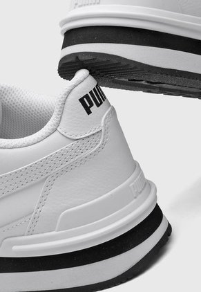 Tenis Lifestyle Blanco-Negro PUMA ST Runner v4 L