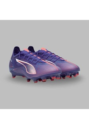 Guayos Puma Mujer Ultra 5 Match FG/Ag- Morado-Salmon