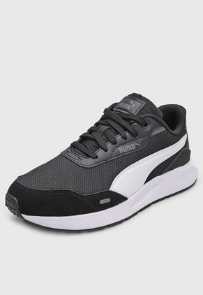 Tenis Lifestyle Negro-Blanco Puma Runtamed