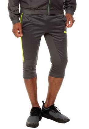 Pantalón Gris-Verde Neón Puma It EvoTrg 3/4 Pant