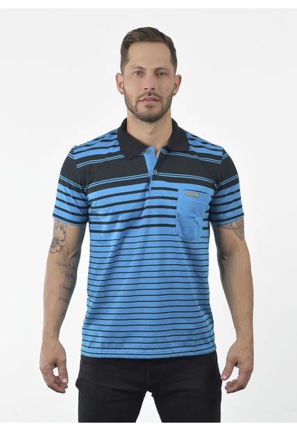 Polo Puntazul Con Bolsillo
