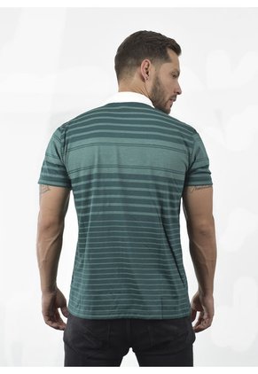 Camiseta Tipo Polo Puntazul Con Bolsillo