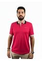 Camiseta Tipo Polo Para Hombre Roja Puntazul de Puntazul