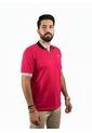 Camiseta Tipo Polo Para Hombre Roja Puntazul de Puntazul