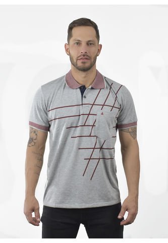 Puntazul - Camiseta Tipo Polo Puntazul Con Bolsillo