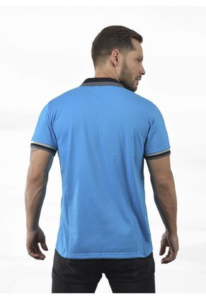 Camiseta Tipo Polo Puntazul Con Bolsillo