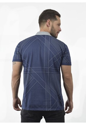 Camiseta Tipo Polo Puntazul Con Bolsillo