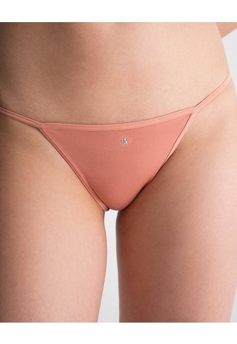 Panty Brasilero En Seamless Tiro Bajo Rosado Rosa PUNTO BLANCO