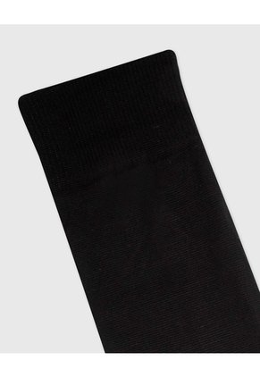 Medias Hombre Largas Microfibra Negras