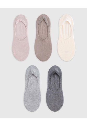 Medias Mujer Baleta Pack X5 Surtido PUNTO BLANCO