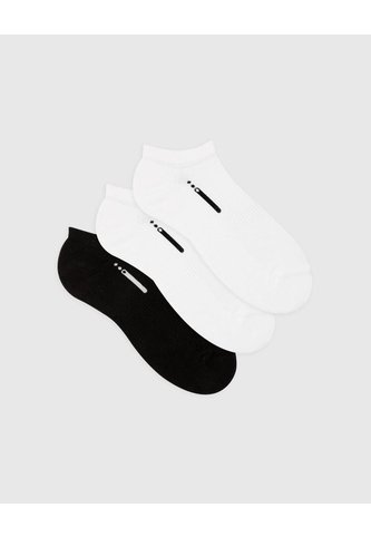Medias Deportivas Hombre Tobilleras Cortas Acolchadas Pack X3 Surtido PUNTO BLANCO