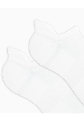 Medias Deportivas Mujer Tobilleras Cortas Acolchadas Blancas