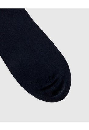 Medias Hombre Largas Microfibra Azules