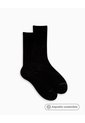 Medias Mujer Largas Algodón Pack X2 Negro Negro de PUNTO BLANCO