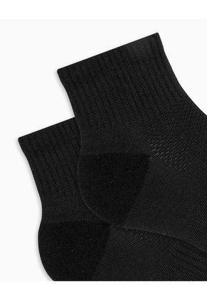 Medias Deportivas Mujer Tobilleras Microfibra Negras