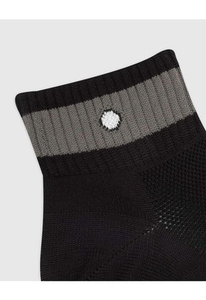 Medias Deportivas Hombre Tobilleras Microfibra Negras