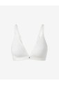 Top Soporte Medio Microfibra Copas Removibles Blanco Blanco de PUNTO BLANCO