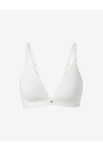 Top Soporte Medio Microfibra Copas Removibles Blanco Blanco PUNTO BLANCO