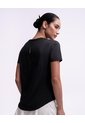 Camiseta Deportiva Control Humedad Negra Mujer Negro de PUNTO BLANCO